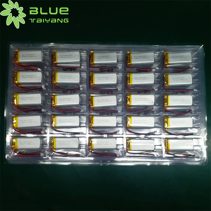 502248 3.7v 500mah 1.85wh lipo batterie 3c lithium polymer battery