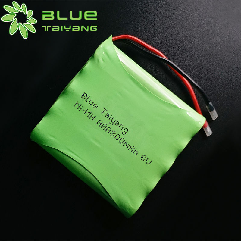 ni-mh AAA 800mah 6v rechargeable battery pack