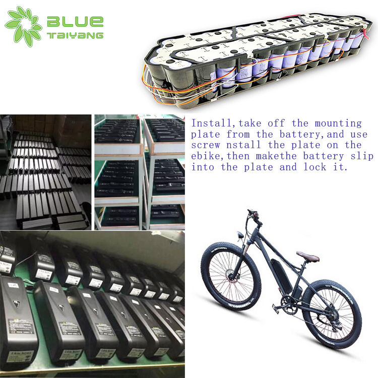 Rechargeable ebike battery 36v 10ah electric bicycle battery