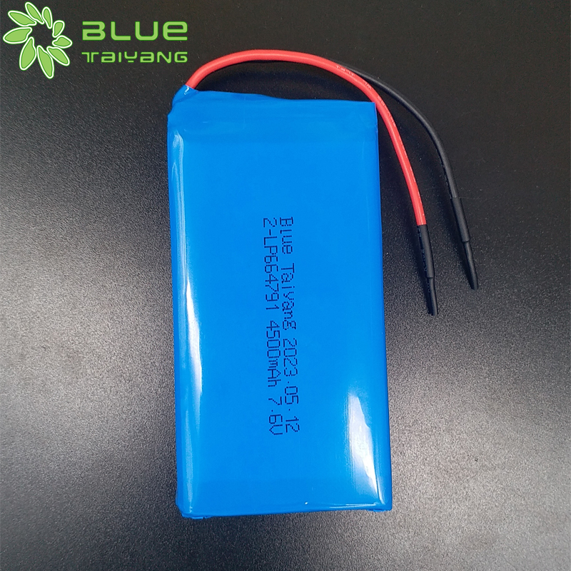Factory Wholesale lipo battery cell 2s 7.6V 7.4v 4500mah li polymer battery pack