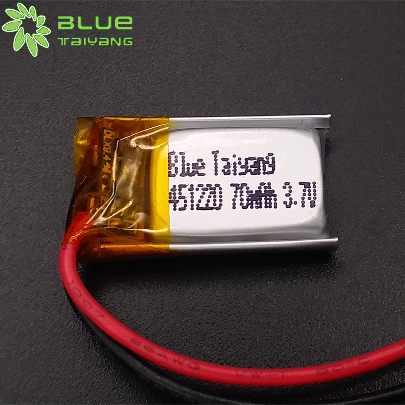 451220 OEM lithium ion rechargeable battery 3.7V 70mah mini lipo batteries