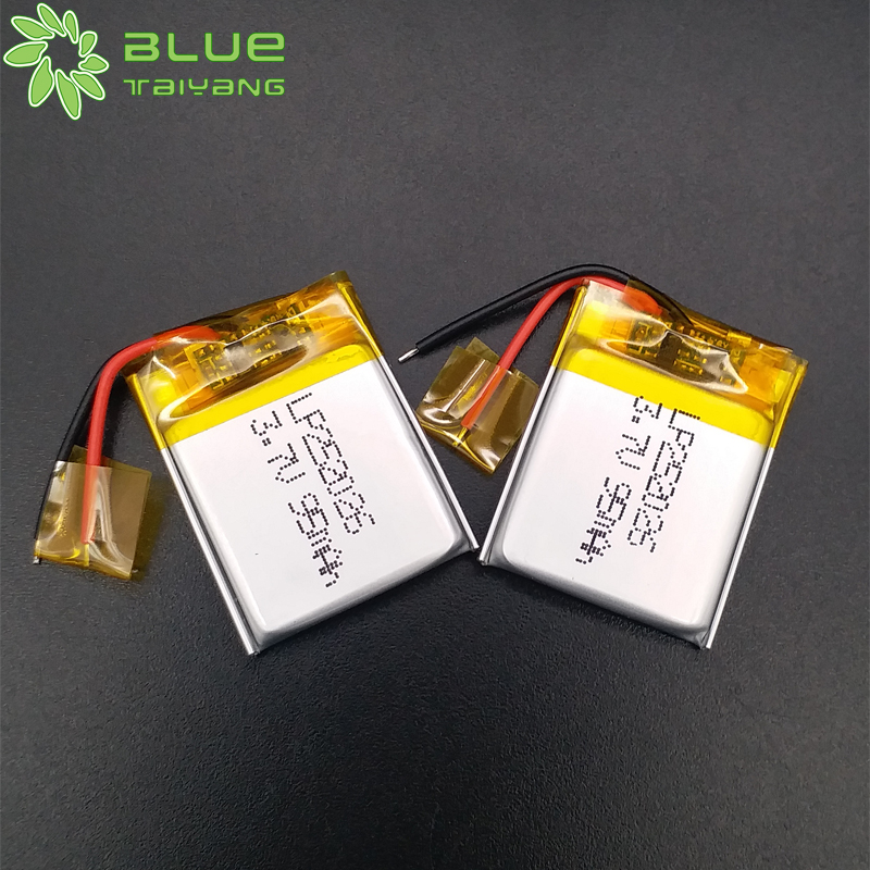 252026 lithium ion polymer rechargeable 3.7v 95mah lipo battery