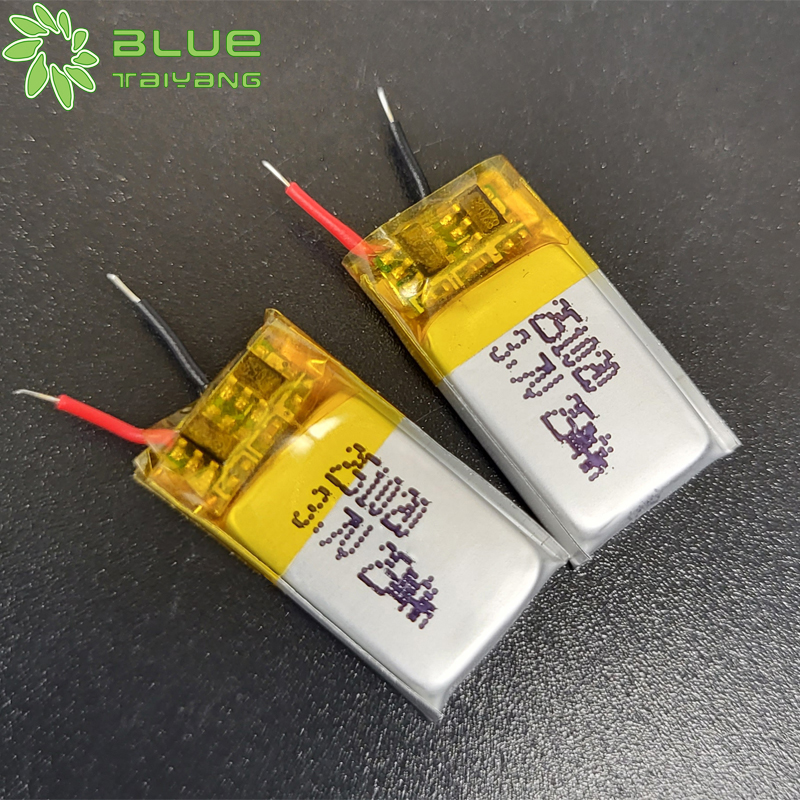 Small Capacity Rechargeable 251020 25mah 3.7v the smallest Lithium Polymer Battery with soft package
