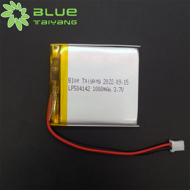 504142 Factory lipo cell Polymer Lithium Ion Battery 3.7v 1000mah 37wh