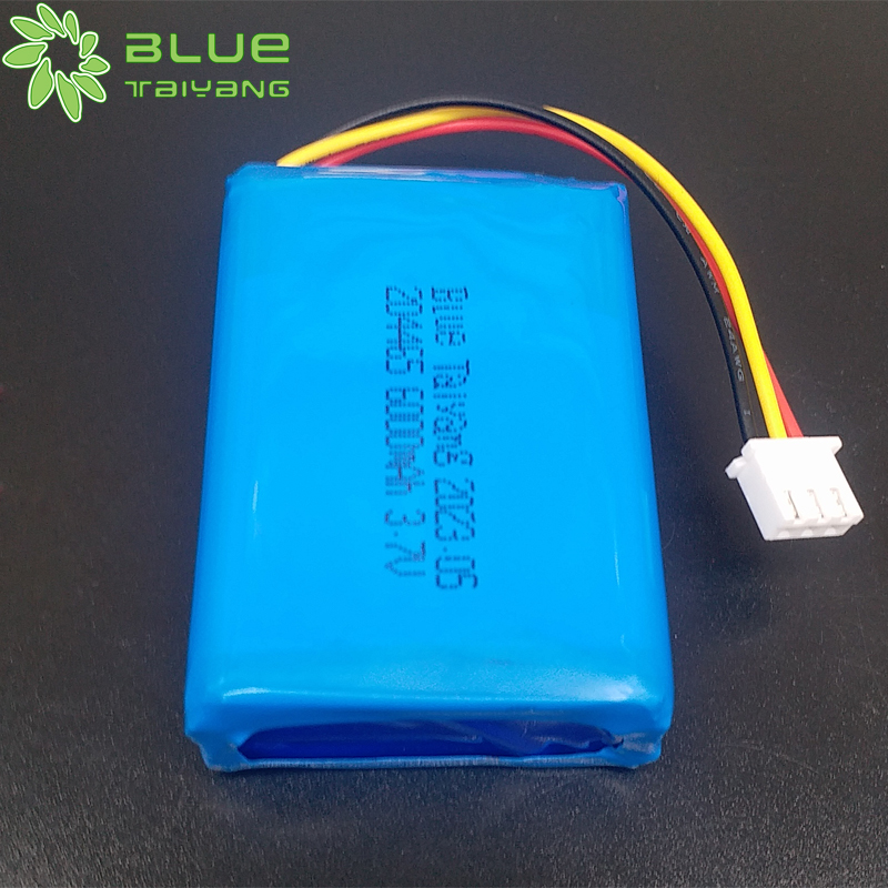 Rechargeable 204465 lithium battery pack 3.7v 6000mah li-polymer ternary