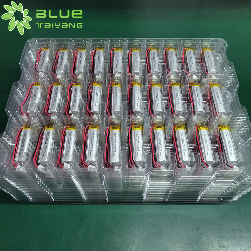 101665 rechargeable lithium polymer battery 3.7v 900mah 6.66wh battery