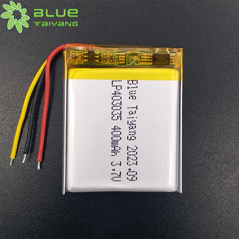 403035 rechargeable 400mah lipo pil lipo battery 1.48wh 3.7v 400mah baterie li polymer battery