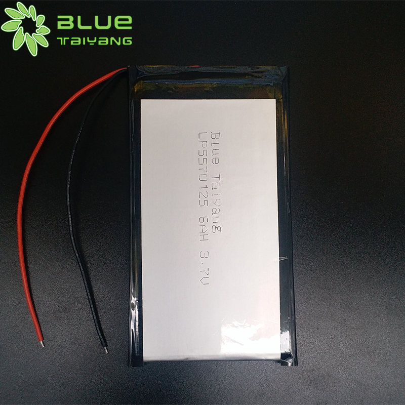 capacitor battery cell 5570125 3.7v 6000mah 22.2wh rechargeable battery charger phone