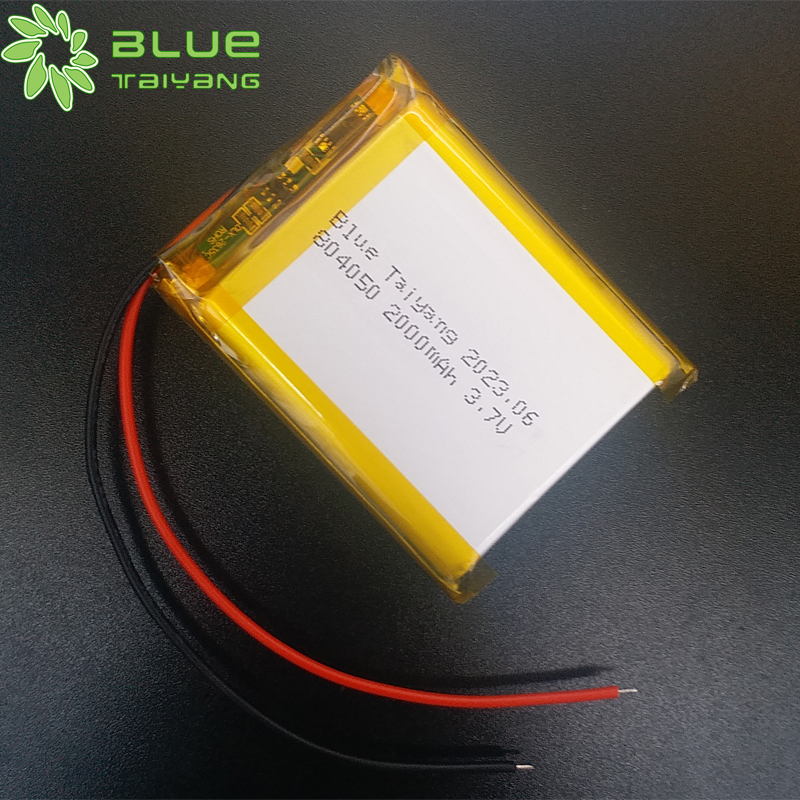 804050 high quality rechargeable lithium ion battery cell 3.7v 2000mah lipo battery