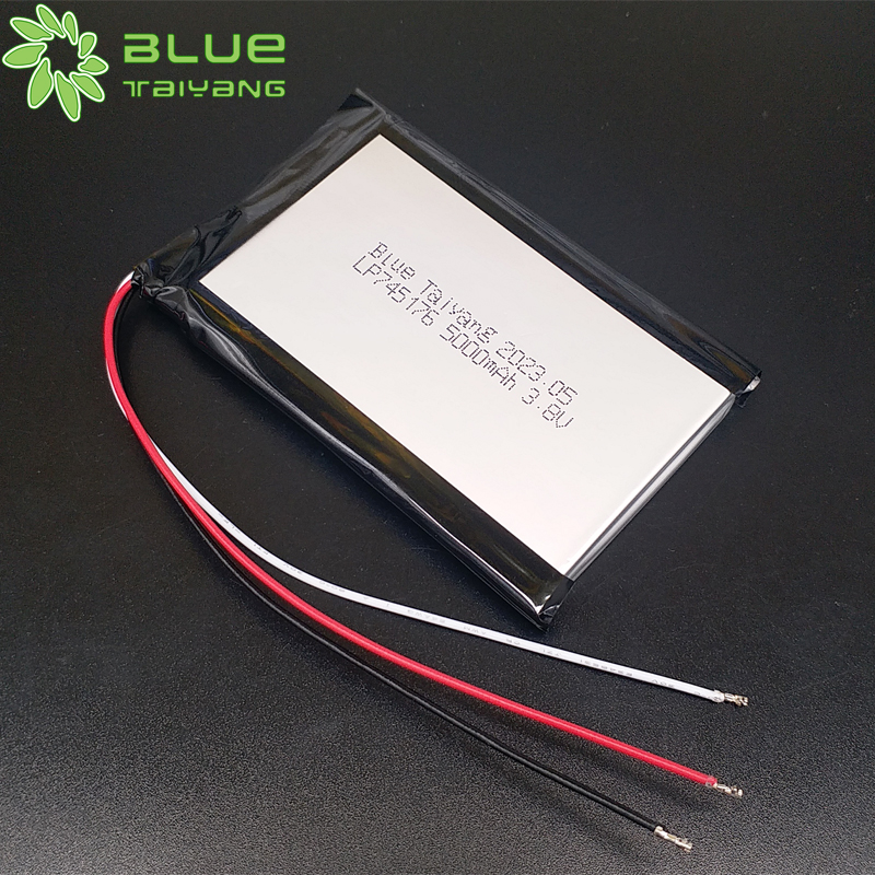 745176 rechargeable lithium polymer battery 19wh 3.8v 5000mah lipo battery