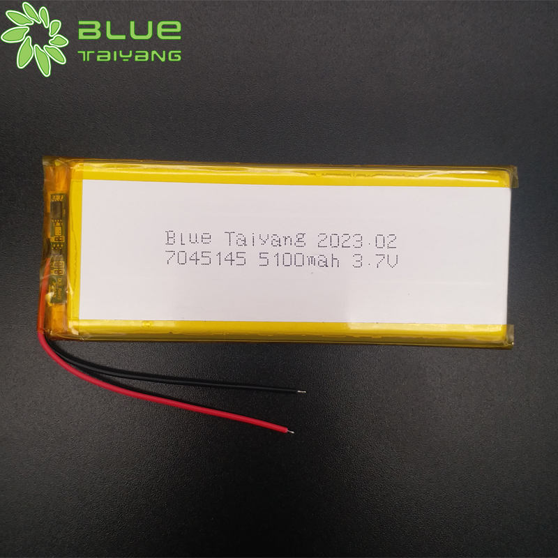 7045145 rechargeable battery Lipo Battery 3.7V 5100mah Lithium Polymer Battery