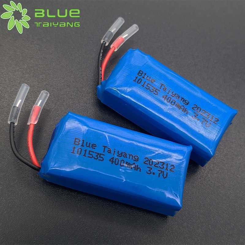 101535 rechargeable lithium polymer cell bluetooth headset battery 3.7v 400mah