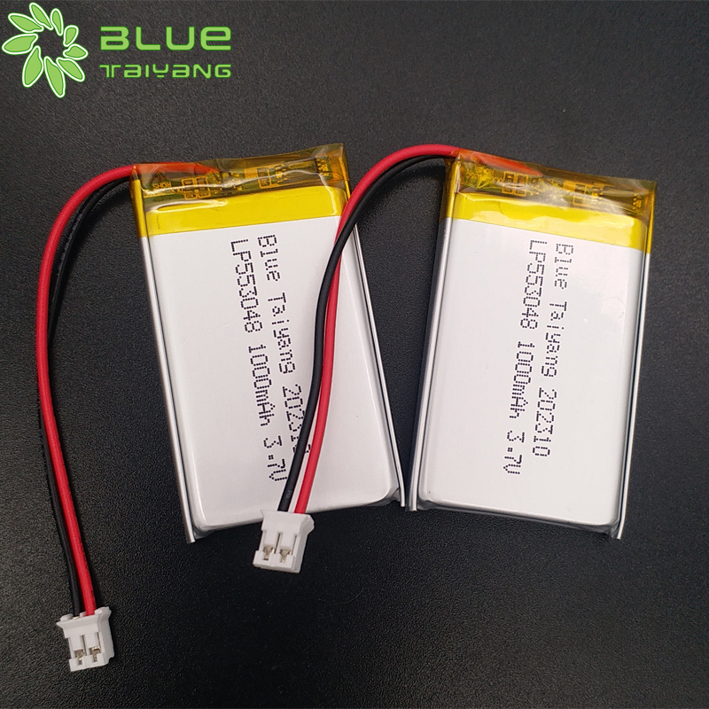 553048 lithium polymer battery 3.7v 1000mah Large inventory of lithium batteries