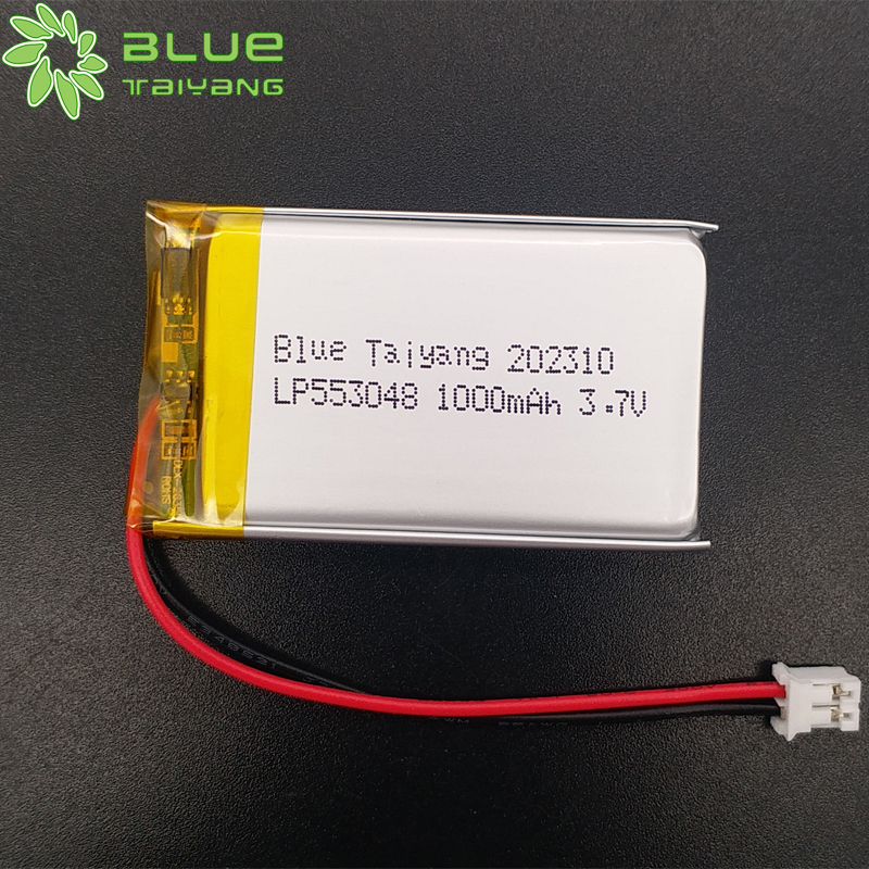 553048 lithium polymer battery 3.7v 1000mah Large inventory of lithium batteries