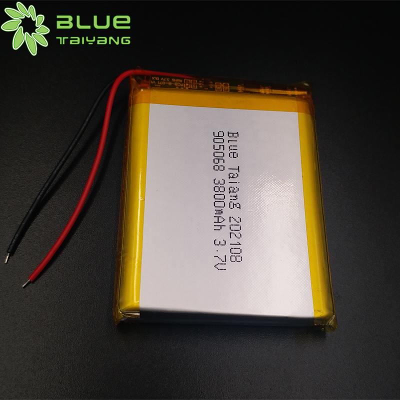 905068 3.7v 3800mah rechargeable lithium ion polymer battery replacement