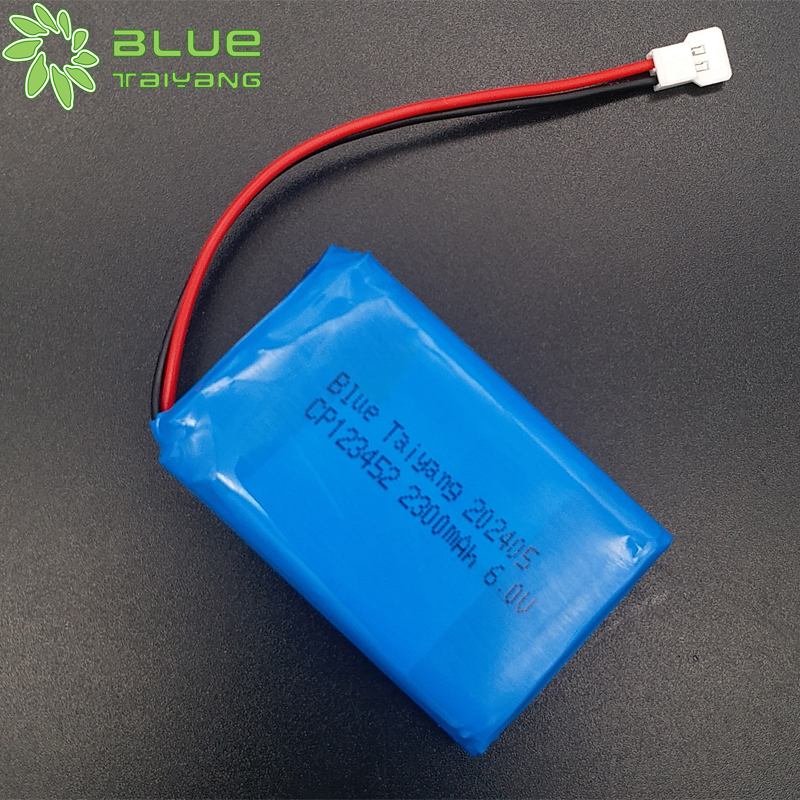 cp123452 6v 2300mah li-MnO2 battery pack