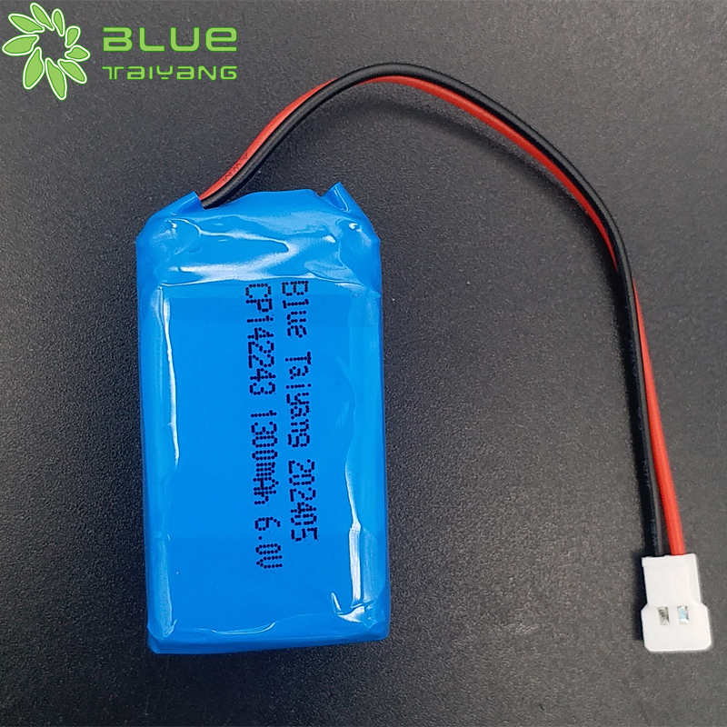 cp142243 6v 1300mah li-MnO2 battery pack