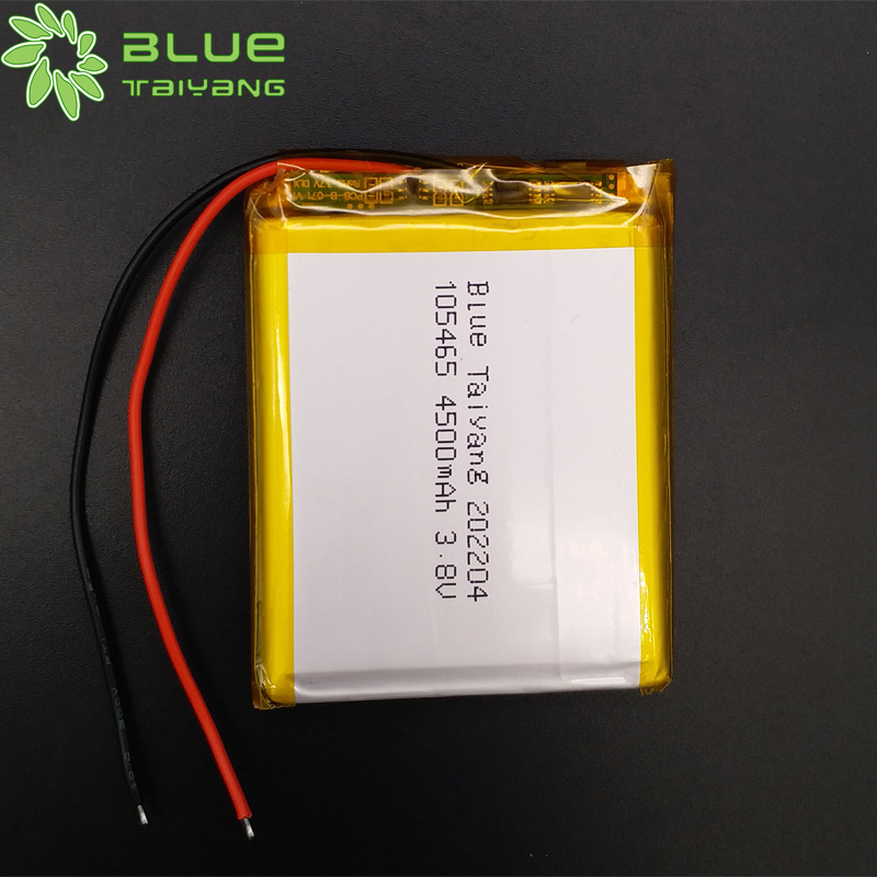 new 105465 lithium polymer battery rechargeable battery 3.8v 4500mah for urov