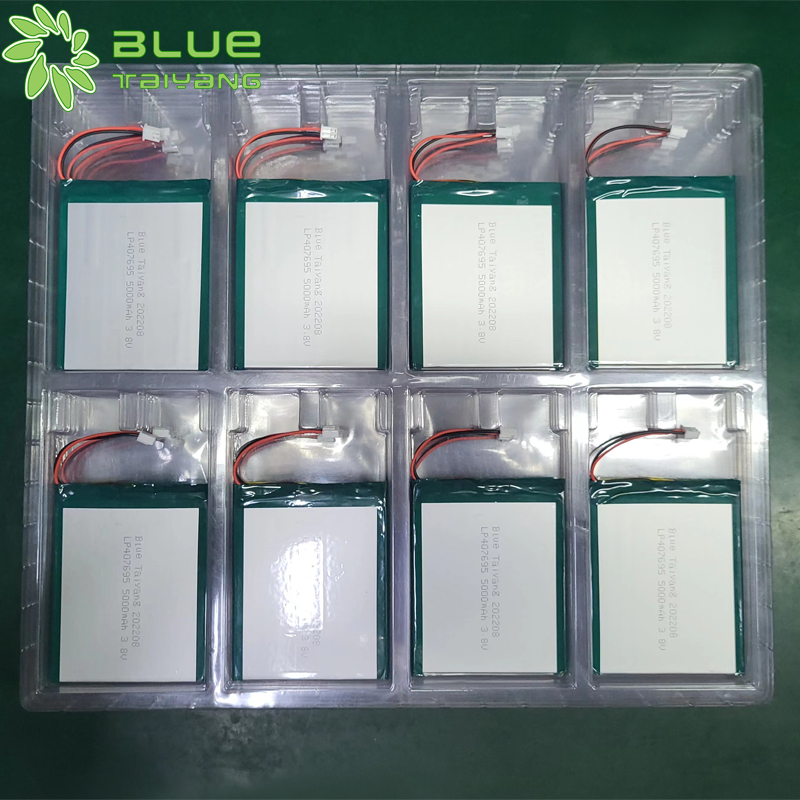 407695 rechargeable Li-polymer 5000mah 3.8v lithium polymer battery pack