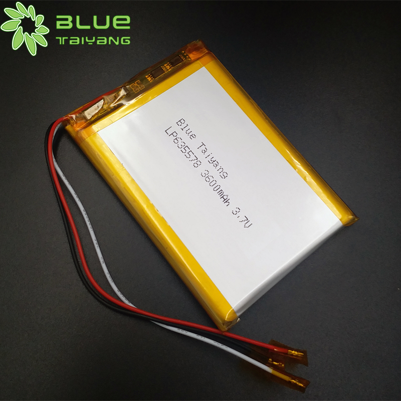 Professional Manufacturer Lithium Lipo Battery 635578 3.7v 3600mah lithium polymer battery factory