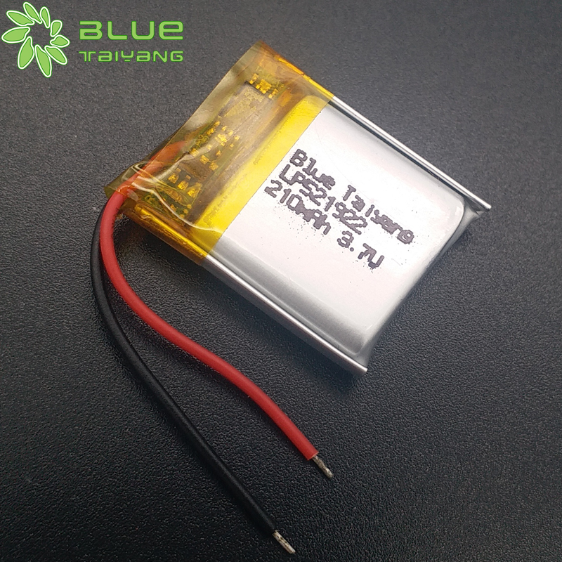 Small lithium ion rechargeable Li Ion Cell 3.7V 200Mah 210Mah 521922 Lithium Polymer Batteries Lipo Battery