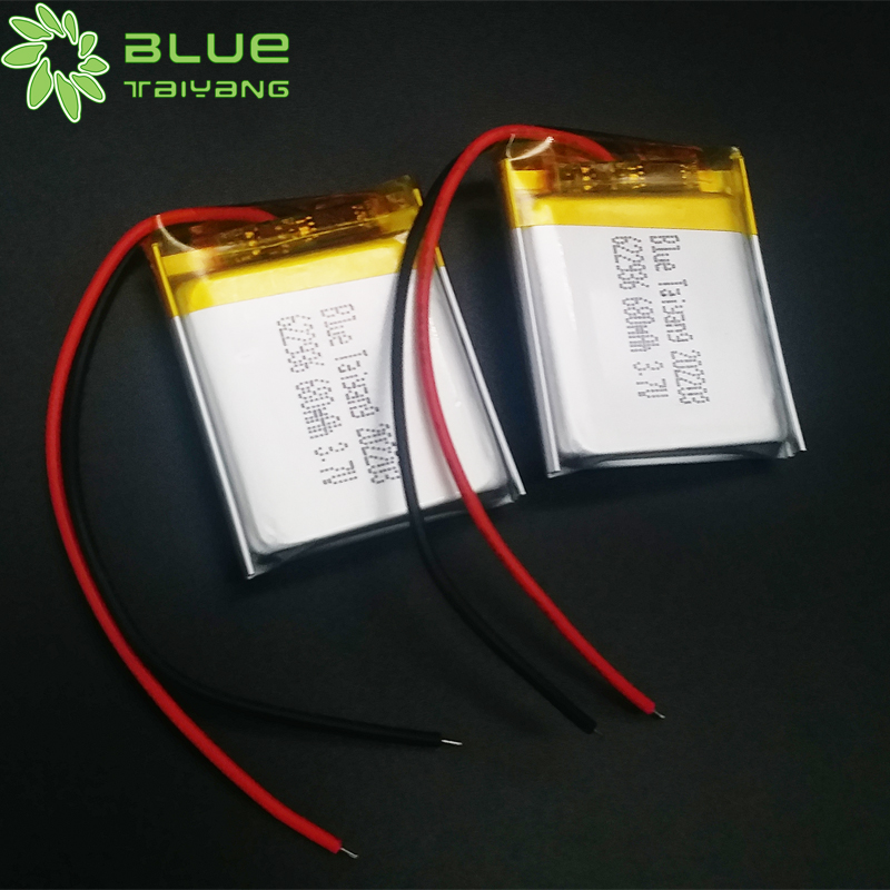 622936 Lithium polymer batteries rechargeable 680mAh 3.7V battery with certificate