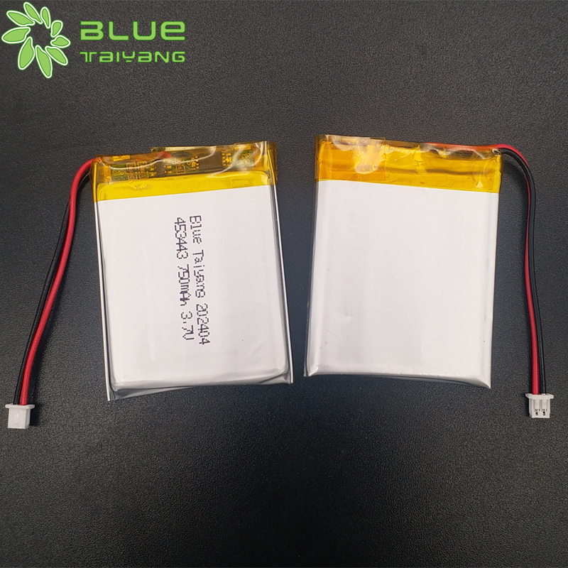 453443 3.7v 750mah rechargeable polymer battery li-ion 750mah 700mah lithium ion polymer battery