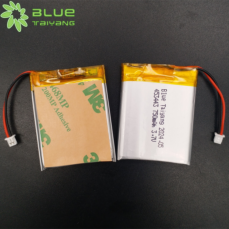 453443 3.7v 750mah rechargeable polymer battery li-ion 750mah 700mah lithium ion polymer battery