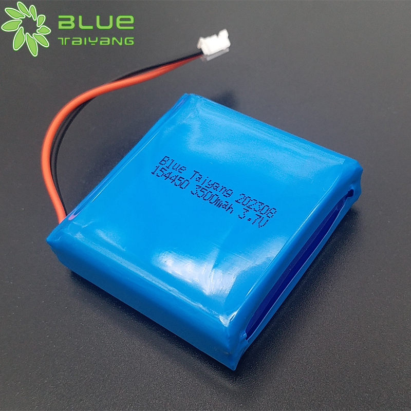 Mobile battery 154450 li ion rechargeable lipo battery pack 3.7v 3500mah lithium polymer battery