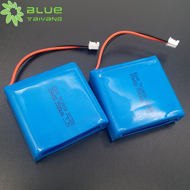 Mobile battery 154450 li ion rechargeable lipo battery pack 3.7v 3500mah lithium polymer battery