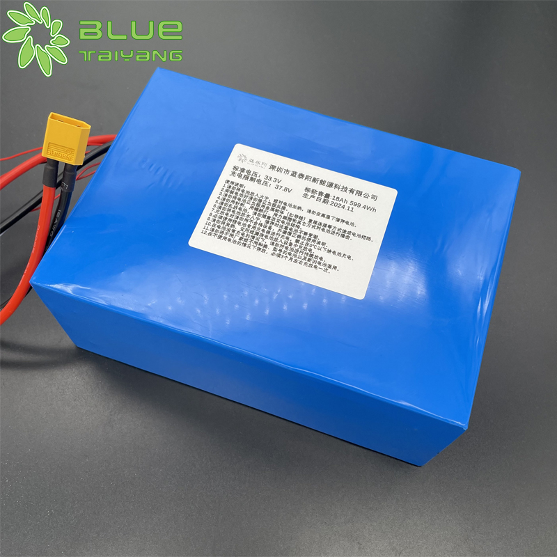 Customized lithium ion batteries pack 33.3V 18Ah li ion battery Manufacturer replacement