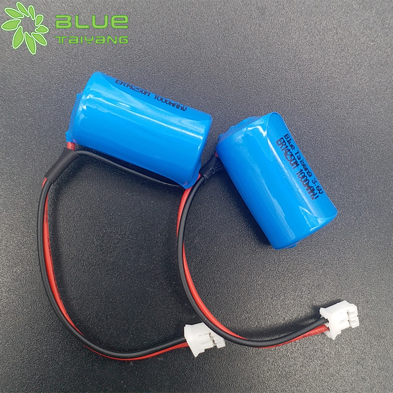 ER14250M 3.6v 1000mah cylindrical li-socl2 lithium battery