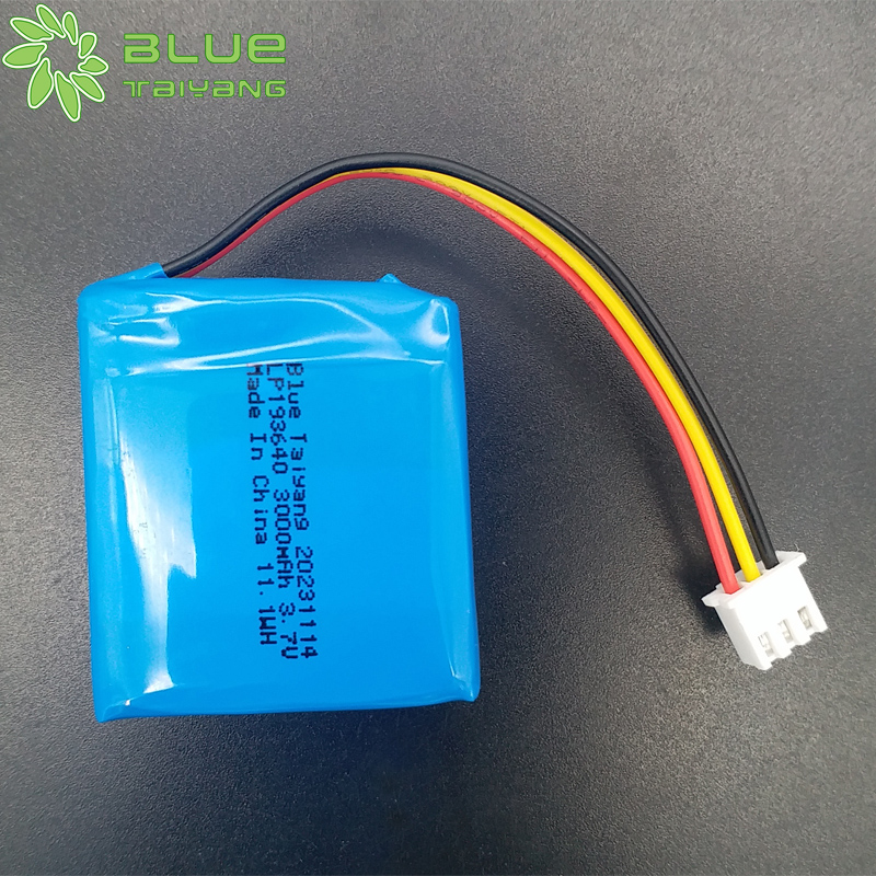 193640 3.7v 3000mah 11.1wh Li Ion Polymer Battery Li Po 3.7v 3000mah Lipo Battery Pack