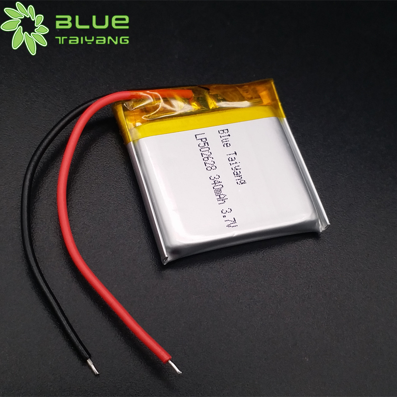 Square small battery 502628 3.7v 320mah 300mah 340mah lithium polymer battery