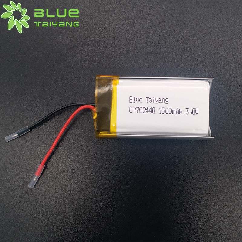 CP702440 3.0V 1500mah primary lithium limno2 battery