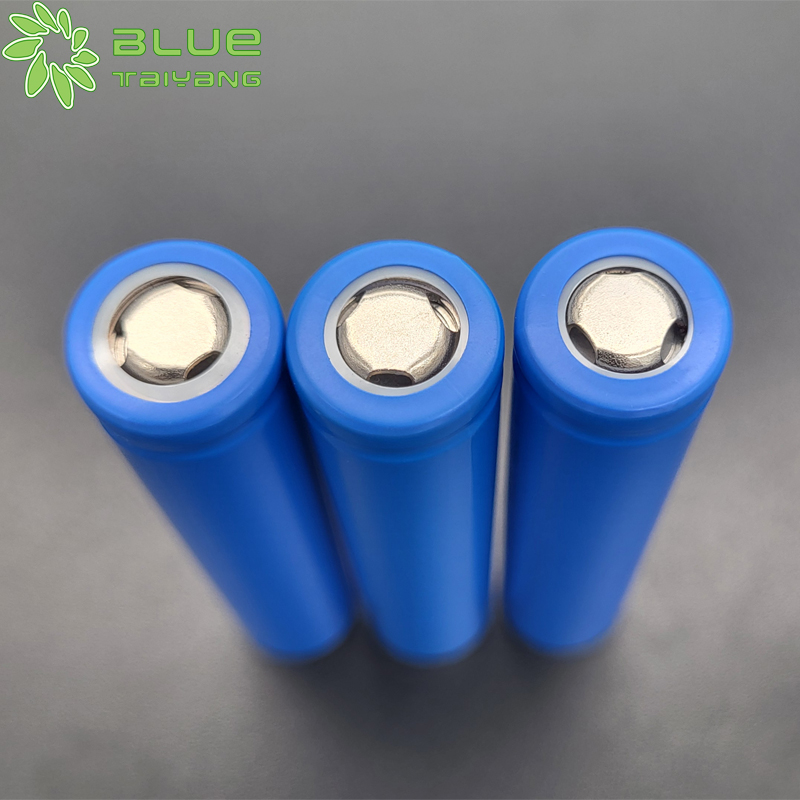Blue Taiyang Rechargeable 14650 lithium-ion battery lir14650 li ion battery 3.7v 1100mah 4.07wh battery