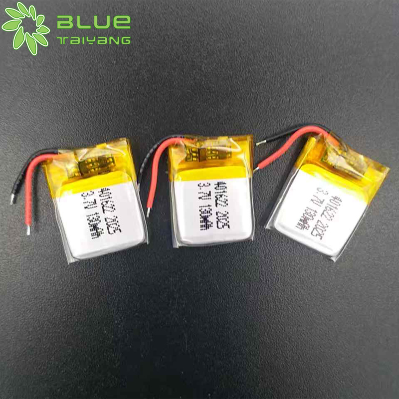 Rechargeable Li Ion Polymer Battery 401622 3.7v Li Polymer Battery 130mah