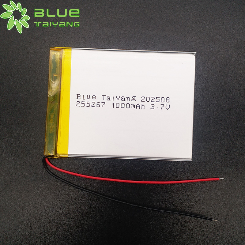 Custom Rechargeable Li Baterry 3.7v 1000mah Lipo Batteriessmall Size