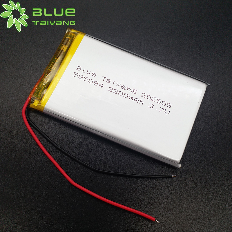 Recargable Bateria Lipo 585084 3.7v 3300mah Custom Li Ion Polymer Battery