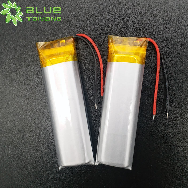 701550 Custom Rechargeable Batterie Lipo 3.85v 630mah Li Polymer Battery