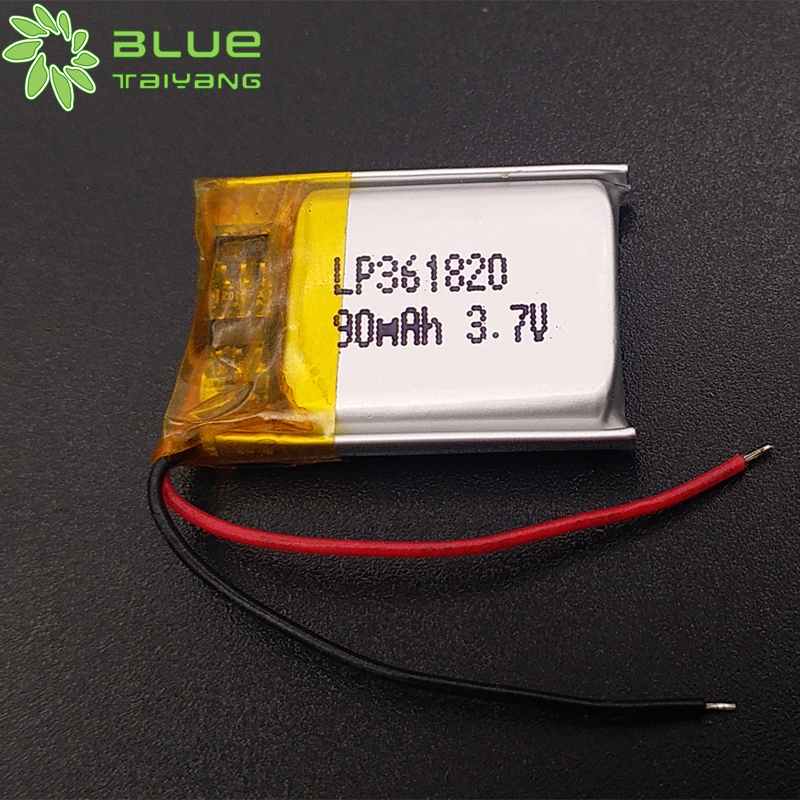 361820 Rechargeable Custom Lipo Bateria Para Audifonos 3.7v 90mah Mini Battery