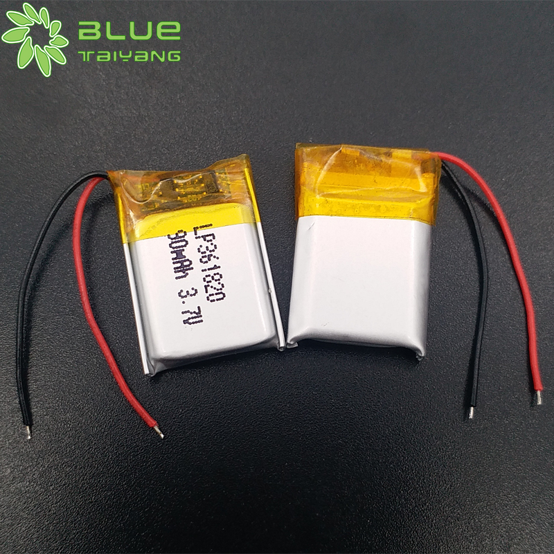 361820 Rechargeable Custom Lipo Bateria Para Audifonos 3.7v 90mah Mini Battery