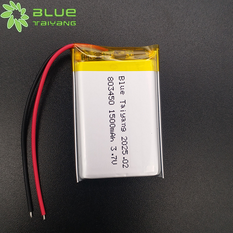 803450 Custom Bateria 3.7 1500mah Lithium Polymer Rechargeable Battery