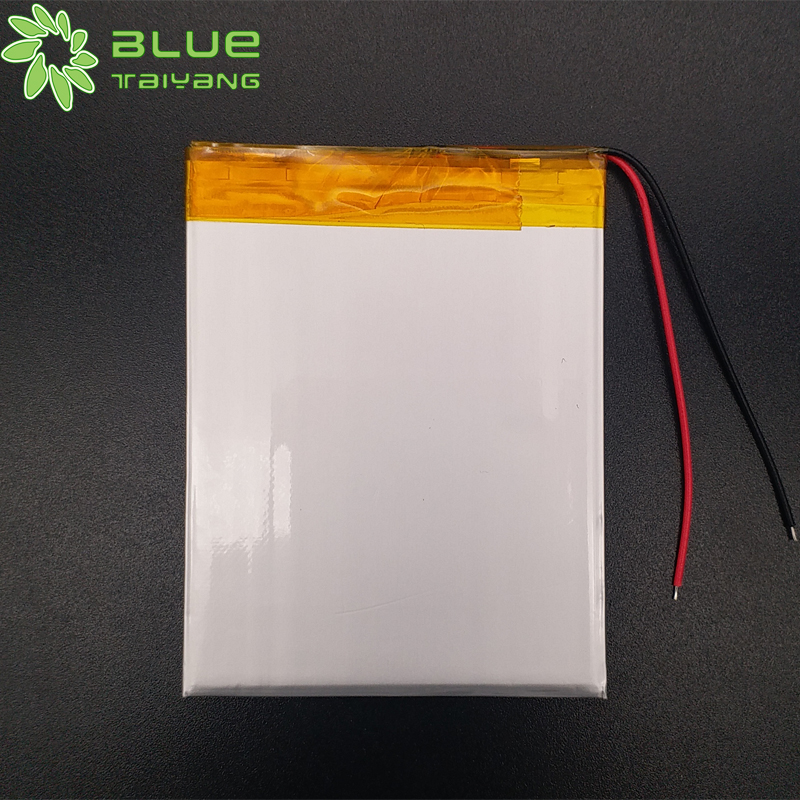 255673 Custom Rechargeable Bateria Lithium Battery 3.7v 1300mah Power Bank