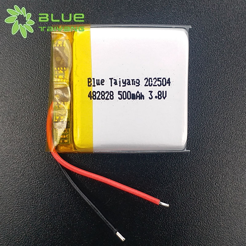 482828 Lipo Battery 3.8 Volt Lithium Battery Rechargeable 500mah Small Pouch