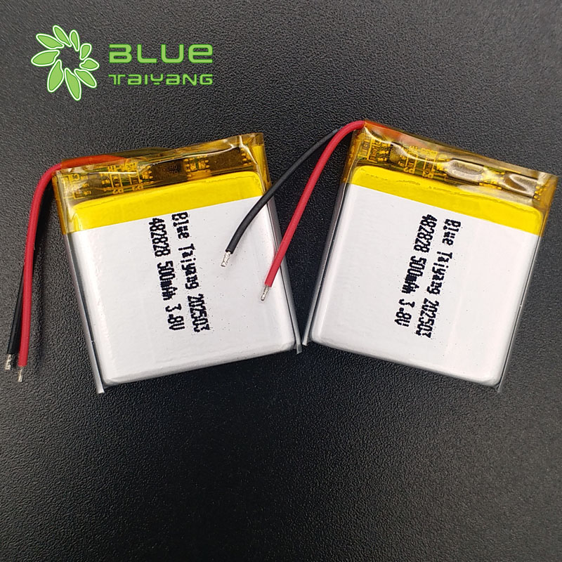 482828 Lipo Battery 3.8 Volt Lithium Battery Rechargeable 500mah Small Pouch