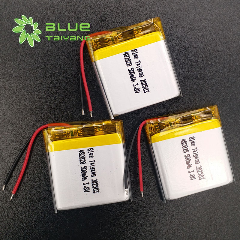 482828 Lipo Battery 3.8 Volt Lithium Battery Rechargeable 500mah Small Pouch