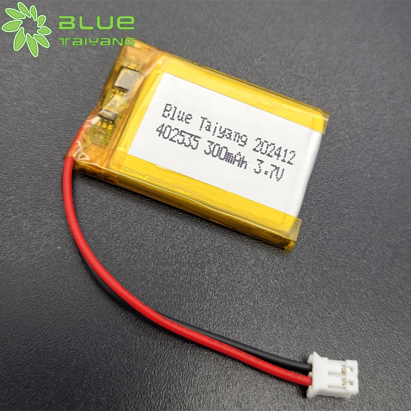 Lithium-ion Pouch Cell 452530 300mah 3.7v Rechargeable Custom Lipo Battery