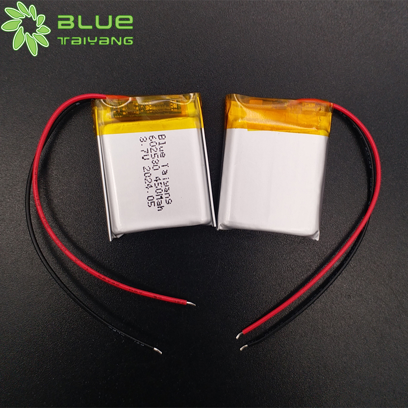 Rechargeable Custom Bateria Mini Star 3.7v 450mah 602530 Li Polymer Battery