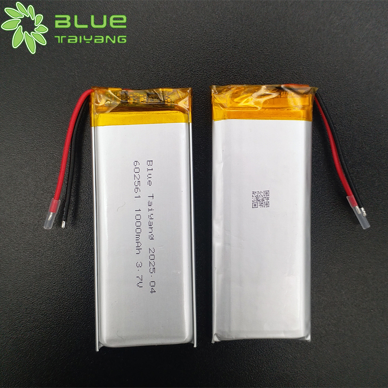 Customized Lithium Polyer Battery 602561 1000mah 3.7v Li-ion Battery